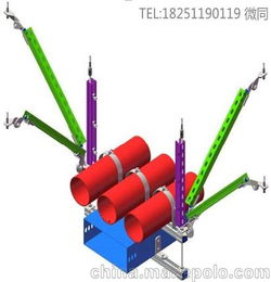 成品单管双侧向水管抗震支架消防抗震支吊架